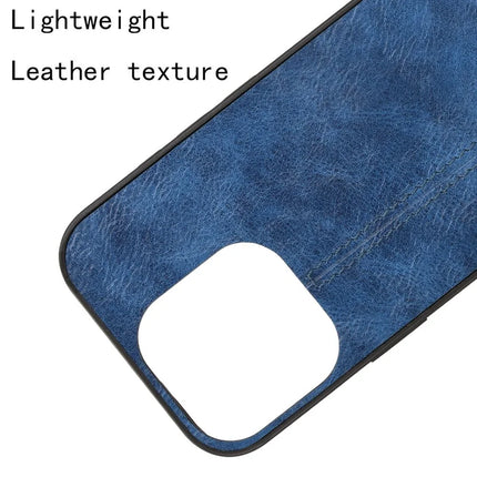 For iPhone 16 Pro Max Case Leather+TPU+PC Phone Cover Stitching Line