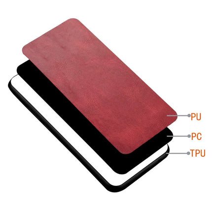 For iPhone 16 Pro Case Leather+TPU+PC Phone Cover Stitching Line