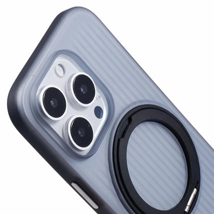 X-LEVEL For iPhone 16 Pro Max Case Rotating Magnetic Kickstand PC+TPU Phone Cover