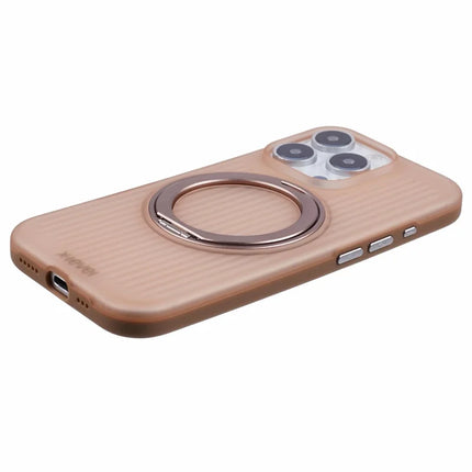 X-LEVEL For iPhone 16 Pro Max Case Rotating Magnetic Kickstand PC+TPU Phone Cover