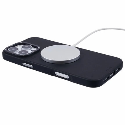 YOUNGKIT For iPhone 16 Pro Max Case Compatible with MagSafe PU Leather + PC Phone Cover