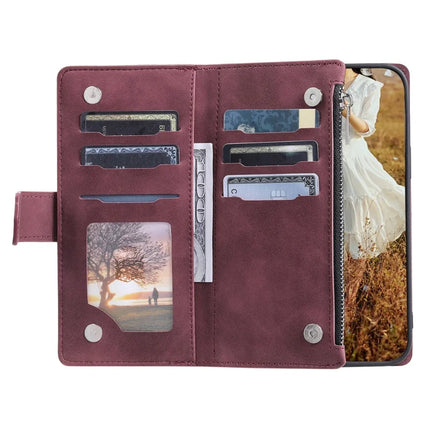 Style 005 For Motorola Edge 50 Neo 5G / Moto S50 5G / Thinkphone 25 5G Wallet Case Rhombus Stitching Line PU Leather Phone Cover