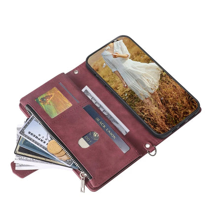 Style 005 For Motorola Edge 50 Neo 5G / Moto S50 5G / Thinkphone 25 5G Wallet Case Rhombus Stitching Line PU Leather Phone Cover