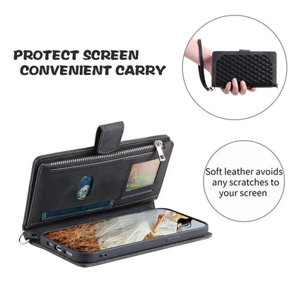 Style 005 For Motorola Edge 50 Neo 5G / Moto S50 5G / Thinkphone 25 5G Wallet Case Rhombus Stitching Line PU Leather Phone Cover