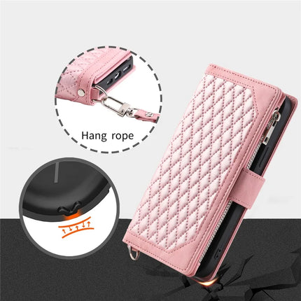 Style 005 For Motorola Edge 50 Neo 5G / Moto S50 5G / Thinkphone 25 5G Wallet Case Rhombus Stitching Line PU Leather Phone Cover