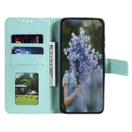 For Motorola Moto G55 5G Case Imprinted Totem PU Leather Wallet Stand Phone Cover