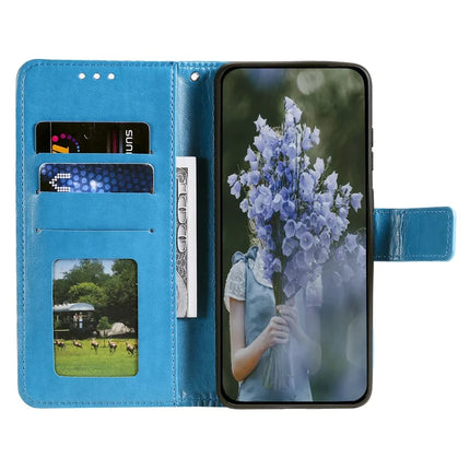 For Motorola Moto G55 5G Case Imprinted Totem PU Leather Wallet Stand Phone Cover