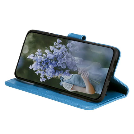 For Motorola Moto G55 5G Case Imprinted Totem PU Leather Wallet Stand Phone Cover