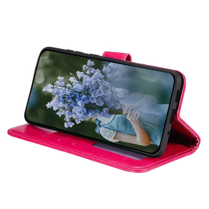 For Motorola Moto G55 5G Case Imprinted Totem PU Leather Wallet Stand Phone Cover