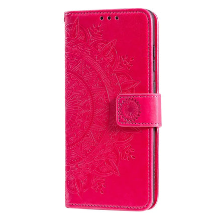 For Motorola Moto G55 5G Case Imprinted Totem PU Leather Wallet Stand Phone Cover