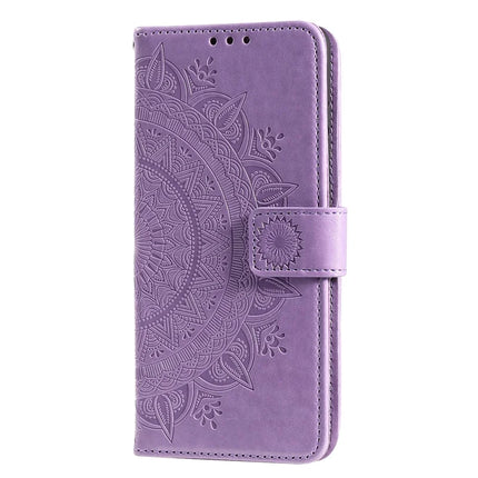 For Motorola Moto G55 5G Case Imprinted Totem PU Leather Wallet Stand Phone Cover