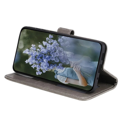 For Motorola Moto G55 5G Case Imprinted Totem PU Leather Wallet Stand Phone Cover