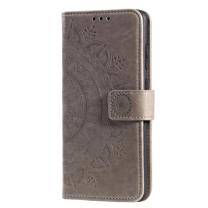 For Motorola Moto G55 5G Case Imprinted Totem PU Leather Wallet Stand Phone Cover