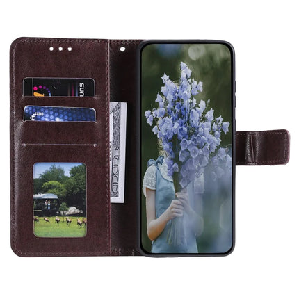For Motorola Moto G55 5G Case Imprinted Totem PU Leather Wallet Stand Phone Cover