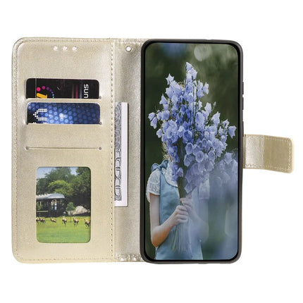 For Motorola Moto G55 5G Case Imprinted Totem PU Leather Wallet Stand Phone Cover