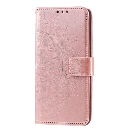 For Motorola Moto G55 5G Case Imprinted Totem PU Leather Wallet Stand Phone Cover