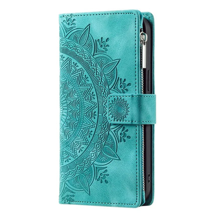 Style 006 For Motorola Moto G35 5G Wallet Case PU Leather Phone Cover Mandala Flower Pattern
