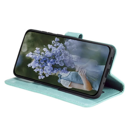 For Motorola Moto G35 5G Case Imprinted Totem PU Leather Wallet Stand Phone Cover