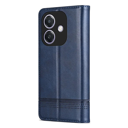 AZNS For Oppo A3x 5G  /  A40 4G Case Cowhide Texture PU Leather Wallet Phone Cover