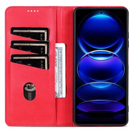 AZNS For Oppo A3x 5G  /  A40 4G Case Cowhide Texture PU Leather Wallet Phone Cover