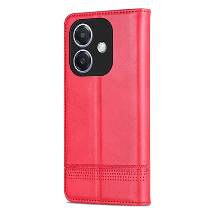 AZNS For Oppo A3x 5G  /  A40 4G Case Cowhide Texture PU Leather Wallet Phone Cover