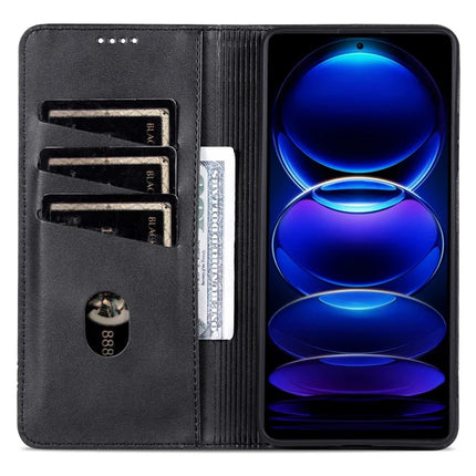 AZNS For Oppo A3x 5G  /  A40 4G Case Cowhide Texture PU Leather Wallet Phone Cover