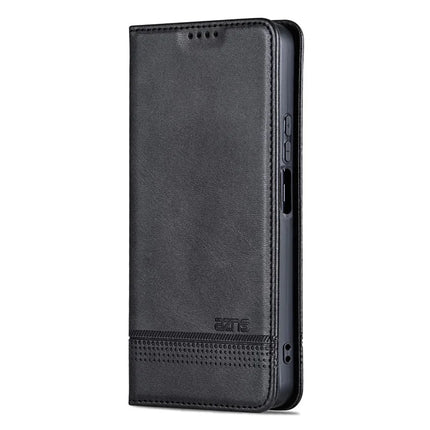 AZNS For Oppo A3x 5G  /  A40 4G Case Cowhide Texture PU Leather Wallet Phone Cover