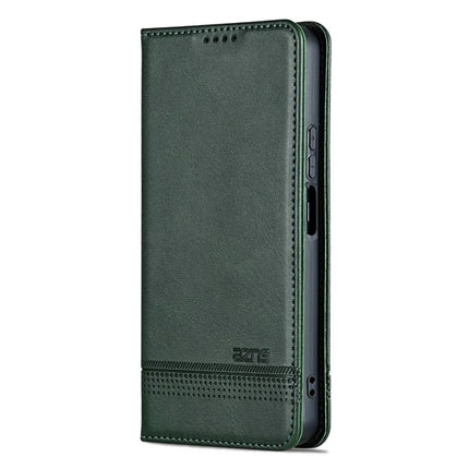 AZNS For Oppo A3x 5G  /  A40 4G Case Cowhide Texture PU Leather Wallet Phone Cover