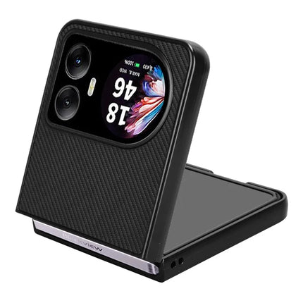For Blackview Hero 10 4G Case Carbon Fiber Texture Shockproof PU+PC Phone Cover