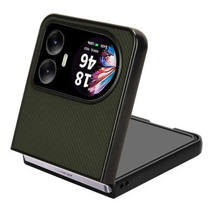 For Blackview Hero 10 4G Case Carbon Fiber Texture Shockproof PU+PC Phone Cover