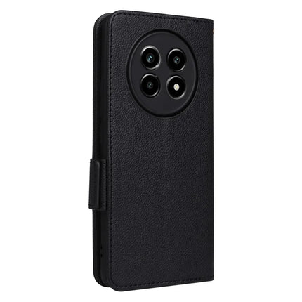 For Realme 13+ 5G / 13 Pro 5G (China) Case Litchi Texture PU Leather Wallet Flip Phone Cover