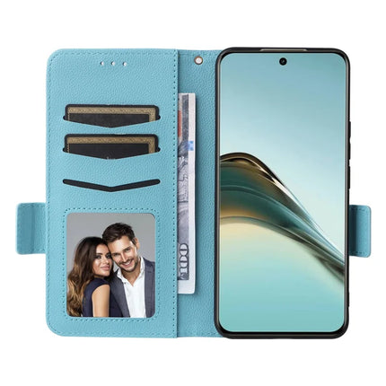 For Realme 13+ 5G / 13 Pro 5G (China) Case Litchi Texture PU Leather Wallet Flip Phone Cover