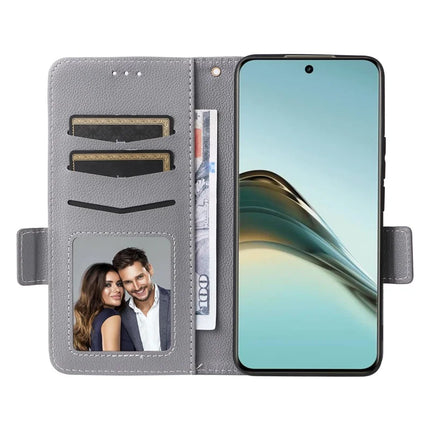 For Realme 13+ 5G / 13 Pro 5G (China) Case Litchi Texture PU Leather Wallet Flip Phone Cover