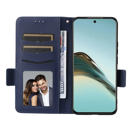 For Realme 13+ 5G / 13 Pro 5G (China) Case Litchi Texture PU Leather Wallet Flip Phone Cover