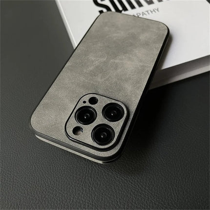 ShopCaseCart Model Case  For  iPhone 15 Pro Max Case PU Leather+TPU Shockproof Phone Cover