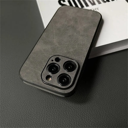 ShopCaseCart Model Case  For  iPhone 15 Pro Max Case PU Leather+TPU Shockproof Phone Cover