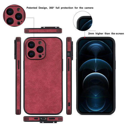 ShopCaseCart Model Case  For  iPhone 15 Pro Max Case PU Leather+TPU Shockproof Phone Cover