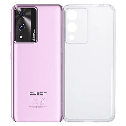 For Cubot A10 Case Soft TPU Drop Protection Phone Cover - Transparent