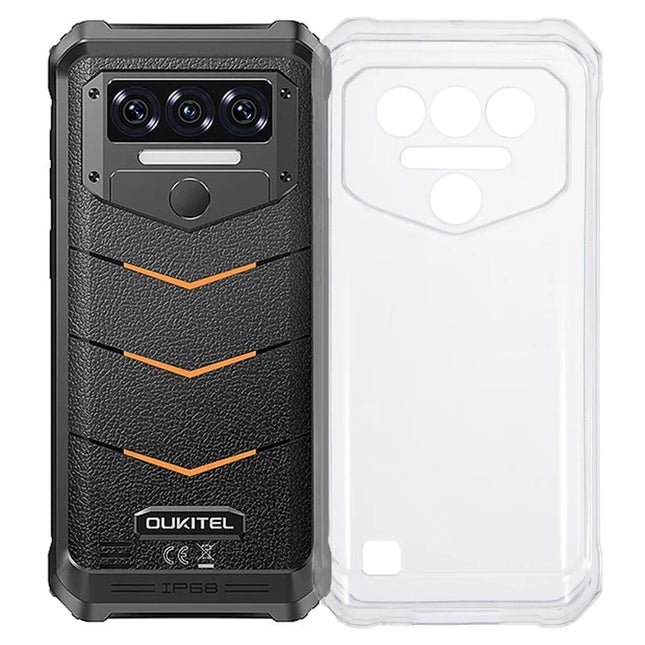 For Oukitel WP38 Case Soft TPU Drop Protection Phone Cover - Transparent