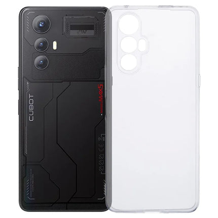 For Cubot Max 5 Case Soft TPU Drop Protection Phone Cover - Transparent