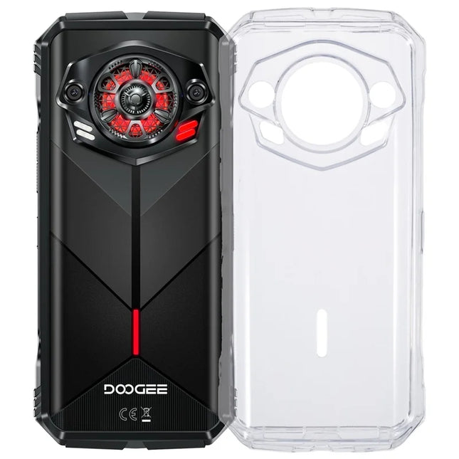 For Doogee S Punk Case Soft TPU Drop Protection Phone Cover - Transparent