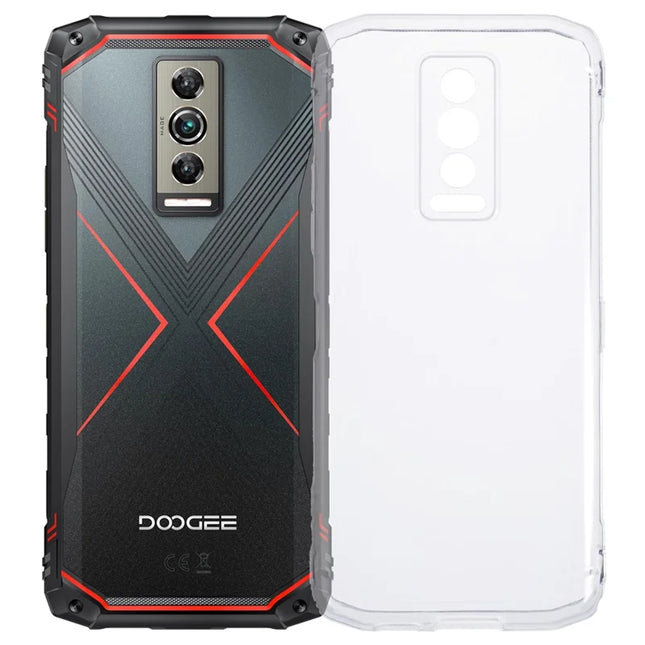 For Doogee Blade10 Pro Case Soft TPU Drop Protection Phone Cover - Transparent