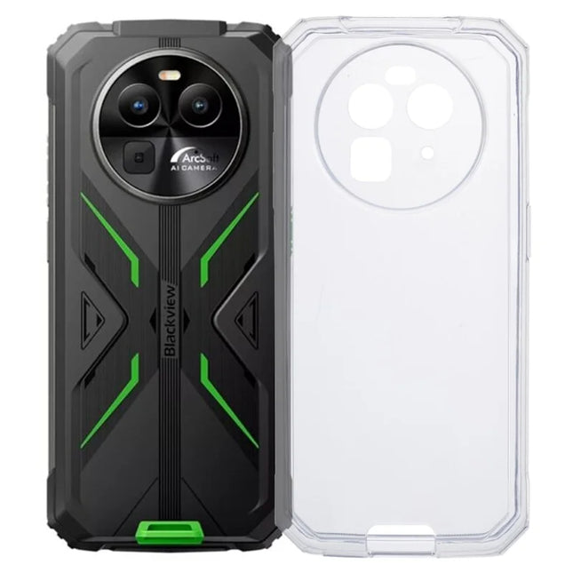 For Blackview BV8100 Case Soft TPU Drop Protection Phone Cover - Transparent