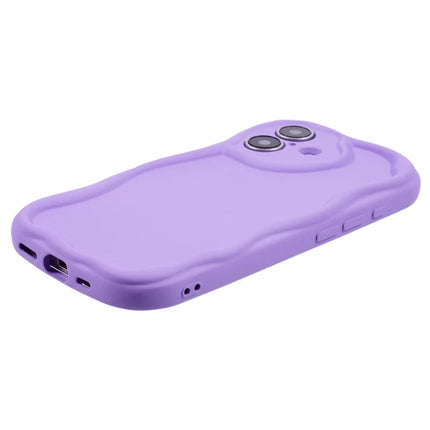 For iPhone 16 Case Candy Color Phone Shell Rubberized TPU Cover