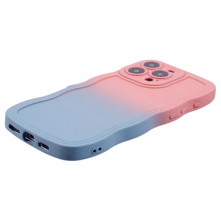 JTW Series for iPhone 16 Pro TPU Phone Case Gradient Color Rubberized Cover
