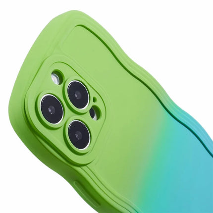 JTW Series for iPhone 16 Pro TPU Phone Case Gradient Color Rubberized Cover