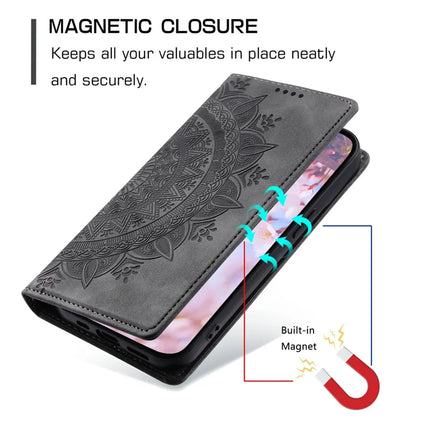 Style 010 For Motorola Edge 50 Neo 5G / Moto S50 5G / Thinkphone 25 5G Case Mandala Pattern Magnetic Closing Leather Phone Cover
