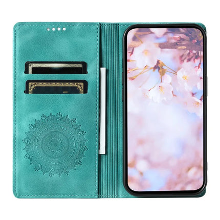 Style 010 For Motorola Edge 50 Neo 5G / Moto S50 5G / Thinkphone 25 5G Case Mandala Pattern Magnetic Closing Leather Phone Cover