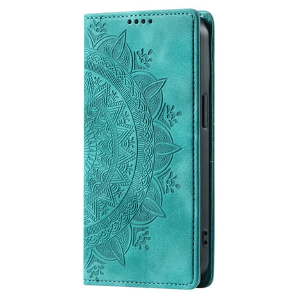 Style 010 For Motorola Edge 50 Neo 5G / Moto S50 5G / Thinkphone 25 5G Case Mandala Pattern Magnetic Closing Leather Phone Cover
