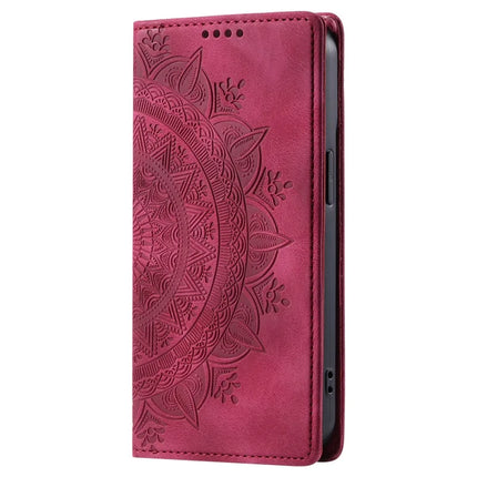 Style 010 For Motorola Edge 50 Neo 5G / Moto S50 5G / Thinkphone 25 5G Case Mandala Pattern Magnetic Closing Leather Phone Cover